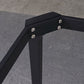 Rectangle 4 Legs Industrial Table Sintered Stone Fixed Table for Kitchen Clearhalo ' dining_table' 'Dining Tables & Seating' 'Dining Tables' 'furn' 'furn_dining_table' 'Furniture' 'furniture_dining_table' 'Kitchen & Dining Furniture' 'kitchen&dining_furn' 'kitchen' 'kitchen_dining_table' 1200x1200_535d7562-9e49-46fa-b7c1-5e87b9112554