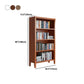 Scandinavian Rubber Wood Standard Bookshelf Vertical Bookshelf for Living Room Clearhalo 'Bookcases' 'furn' 'furn_bookcases' 'Furniture' 'furniture_bookcases' 'kitchen' 'kitchen_bookcases' 'Living Room Furniture' 'Office Furniture' 1200x1200_535fdefa-af8d-4d8c-8c1f-9c6b11e6d5a8