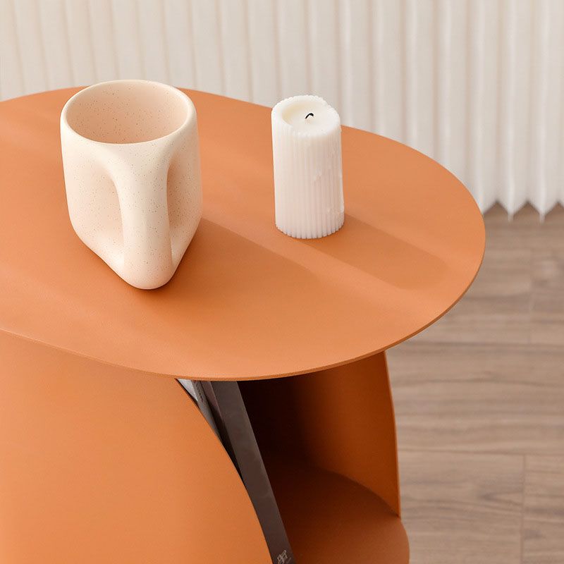 Modern Metal Night Table Lower Shelf Bedside Cabinet for Bedroom Clearhalo 'Bedroom Furniture' 'furn' 'furn_night_stand' 'Furniture' 'night_stand' 'Nightstands' 1200x1200_5360f5de-0292-4dc6-bed7-eeb3ac48ac43