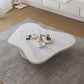 13"H Contemporary Coffee Table White Coffee Cocktail Table with Drawer Clearhalo 'Coffee & Accent Tables' 'Coffee Tables' 'coffee_tables' 'furn' 'furn_coffee_tables' 'Furniture' 'Living Room Furniture' 1200x1200_5367183c-4147-4597-ba79-8ef724e638ea