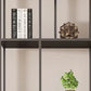 Metal Iron Etagere Bookshelf Contemporary Vertical Open Bookcase Clearhalo 'Bookcases' 'furn' 'furn_bookcases' 'Furniture' 'furniture_bookcases' 'Office Furniture' 1200x1200_5367c246-bc1c-42ed-946d-592286ff41f4