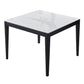 Square Shape White Dining Table Sintered Stone Table Industrial with 4 Legs Clearhalo ' dining_table' 'Dining Tables & Seating' 'Dining Tables' 'furn' 'furn_dining_table' 'Furniture' 'furniture_dining_table' 'Kitchen & Dining Furniture' 'kitchen&dining_furn' 'kitchen' 'kitchen_dining_table' 1200x1200_53692623-c683-4f4c-b3cf-eebc05b5cbb0