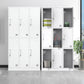 Metal Contemporary Cabinet for Home White Steel Storage Cabinet Clearhalo 'Armoires & Wardrobes' 'armoires_wardrobes' 'Bedroom Furniture' 'furn' 'furn_armoires_wardrobes' 'Furniture' 1200x1200_53696b16-0ef3-482c-806e-530e1f285e16