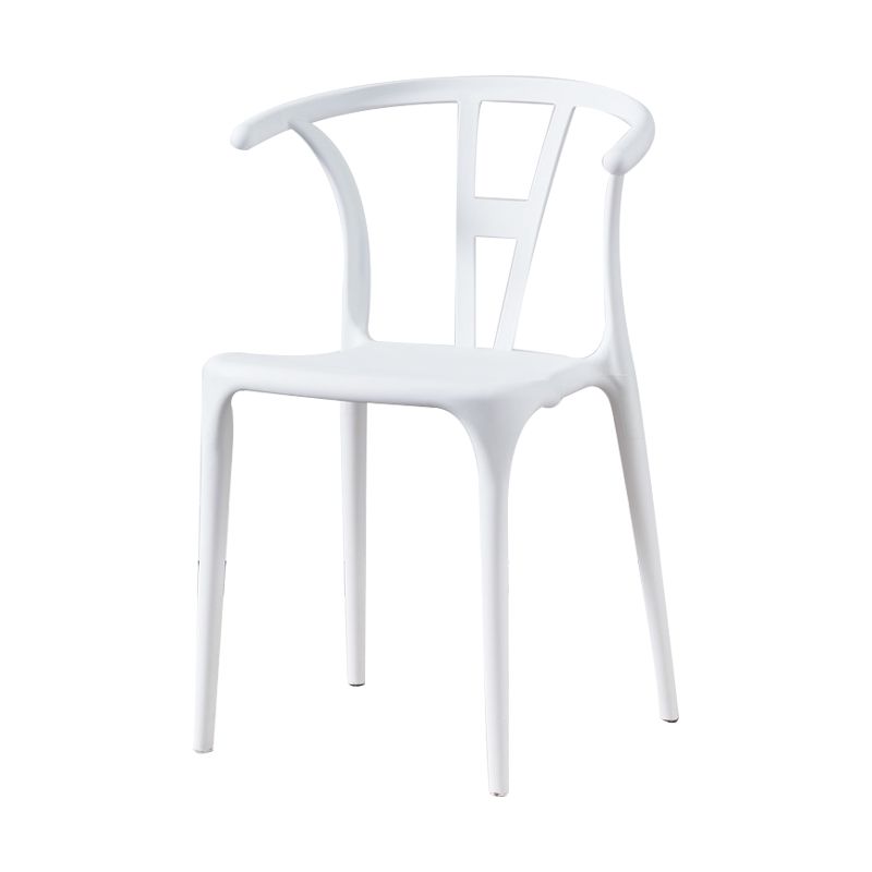 Modern Style Plastic Dining Chair Stackable Armless Dining Side Chair for Kitchen Clearhalo ' kitchen&dining_furn' 'Dining Chairs' 'Dining Tables & Seating' 'dining_chair' 'furn' 'furn_dining_chair' 'Furniture' 'furniture_dining_chair' 'Kitchen & Dining Furniture' 'kitchen' 1200x1200_536ae133-a3e0-4838-94fa-1d4c82fd6440