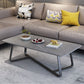 Glam Stop Top Coffee Table with Iron Cross Legs for Living Room Clearhalo 'Coffee & Accent Tables' 'Coffee Tables' 'coffee_tables' 'furn' 'furn_coffee_tables' 'Furniture' 'Living Room Furniture' 1200x1200_536cb209-8416-4451-842a-78d7cbfbfe1a