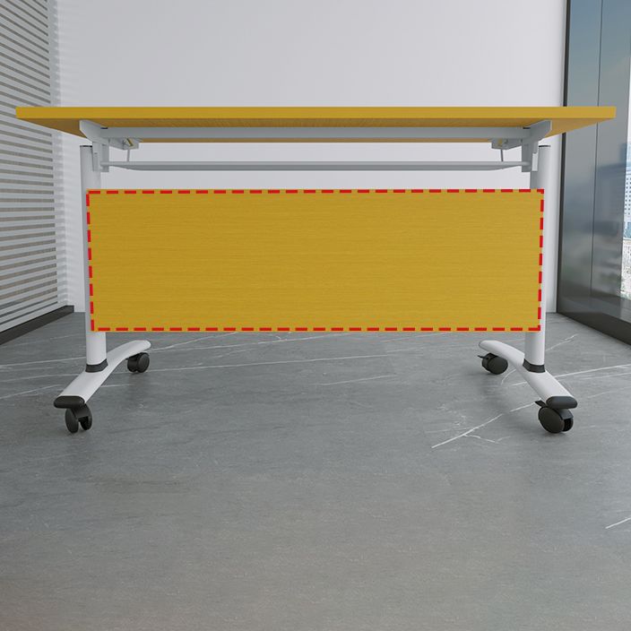 Modern Folding Office Desk Yellow Manufactured Wood Rectangular Desk Clearhalo 'furn' 'furn_office_desk' 'Furniture' 'Office Desks' 'Office Furniture' 'office_desk' 1200x1200_536d60eb-d2d1-4d51-be41-3b6d9cd404c5