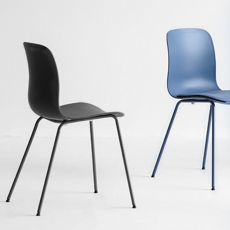 Modern Dining Armless Chair Plastic Dining Chair for Restaurant Use Clearhalo ' kitchen&dining_furn' 'Dining Chairs' 'Dining Tables & Seating' 'dining_chair' 'furn' 'furn_dining_chair' 'Furniture' 'furniture_dining_chair' 'Kitchen & Dining Furniture' 'kitchen' 1200x1200_5372d692-0863-4a48-81a5-a3fa4d34f6d1