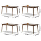 Contemporary Standard Brown Dining Table Solid Wood Rectangle Dining Table for Kitchen Clearhalo ' dining_table' 'Dining Tables & Seating' 'Dining Tables' 'furn' 'furn_dining_table' 'Furniture' 'furniture_dining_table' 'Kitchen & Dining Furniture' 'kitchen&dining_furn' 'kitchen' 'kitchen_dining_table' 1200x1200_5374406f-af77-44b2-ac3c-a905b62d4030