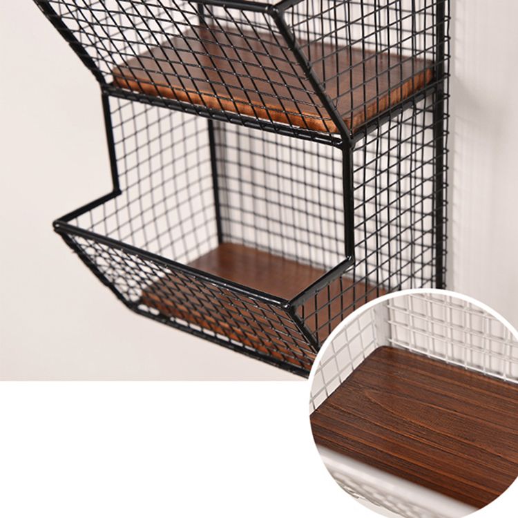 3/4-Shelf Industrial Wall Unit Bookshelf Iron Frame Pine Wood Bookshelf Clearhalo 'Bookcases' 'furn' 'furn_bookcases' 'Furniture' 'furniture_bookcases' 'Office Furniture' 1200x1200_53755203-63f3-4e69-aef5-790d1bb5496b