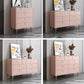Commode de rangement en pierre Glam classique de 15,6 pouces de largeur avec 5/6/7/9 tiroirs