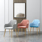 Nordic Style Metal Dining Room Chairs Upholstered Side Armchair for Restaurant Use Clearhalo ' kitchen&dining_furn' 'Dining Chairs' 'Dining Tables & Seating' 'dining_chair' 'furn' 'furn_dining_chair' 'Furniture' 'furniture_dining_chair' 'Kitchen & Dining Furniture' 'kitchen' 1200x1200_5377f3bc-76b3-4e64-babd-4cea6b681329