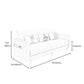 Modern Square Arm 23.62" W Convertible Sleeper Sofa with Cotton Blend for Living Room Clearhalo 'furn' 'furn_sofas' 'Furniture' 'furniture_sofas' 'kitchen' 'kitchen_sofas' 'Living Room Furniture' 'Sofa' 'sofas' 1200x1200_53794392-a82f-46f7-a49e-79abda42d35e