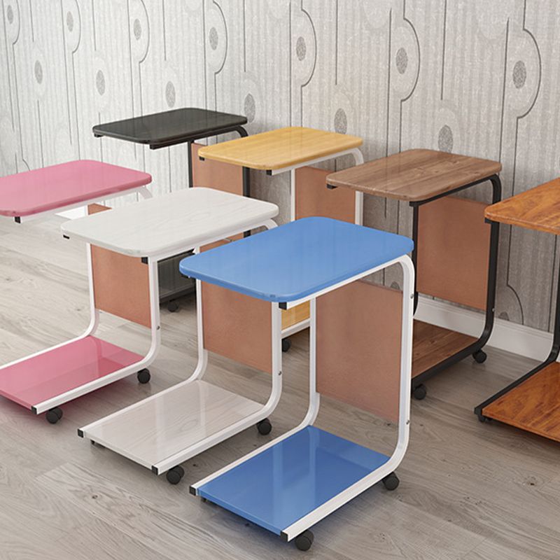 Modern Wood Corner Table Side Rectangular End Table with Storage Clearhalo 'Coffee & Accent Tables' 'End & Side Tables' 'end_side_tables' 'furn' 'furn_end_side_tables' 'Furniture' 'Living Room Furniture' 1200x1200_537b9f78-b44a-4a76-965a-2aae5638ca17