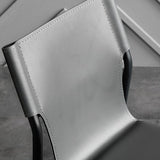 Industrial Leather Dining Room Chairs Armless Metal Dining Chairs for Restaurant Use Clearhalo ' kitchen&dining_furn' 'Dining Chairs' 'Dining Tables & Seating' 'dining_chair' 'furn' 'furn_dining_chair' 'Furniture' 'furniture_dining_chair' 'Kitchen & Dining Furniture' 'kitchen' 1200x1200_537d42c9-0f5b-4a8c-8532-8f28b5aa20cb