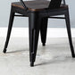 Industrial 1/4/5 Pieces Dining Set Wood Dining Table for Indoor