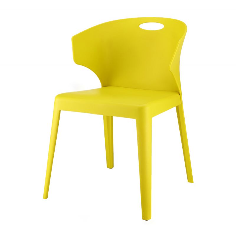 Contemporary Style Plastic Dining Room Chair Multicolor Wingback Side Chair Clearhalo ' kitchen&dining_furn' 'Dining Chairs' 'Dining Tables & Seating' 'dining_chair' 'furn' 'furn_dining_chair' 'Furniture' 'furniture_dining_chair' 'Kitchen & Dining Furniture' 'kitchen' 1200x1200_537ed565-5953-4b53-8524-3c39ddb2a208