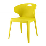 Contemporary Style Plastic Dining Room Chair Multicolor Wingback Side Chair Clearhalo ' kitchen&dining_furn' 'Dining Chairs' 'Dining Tables & Seating' 'dining_chair' 'furn' 'furn_dining_chair' 'Furniture' 'furniture_dining_chair' 'Kitchen & Dining Furniture' 'kitchen' 1200x1200_537ed565-5953-4b53-8524-3c39ddb2a208