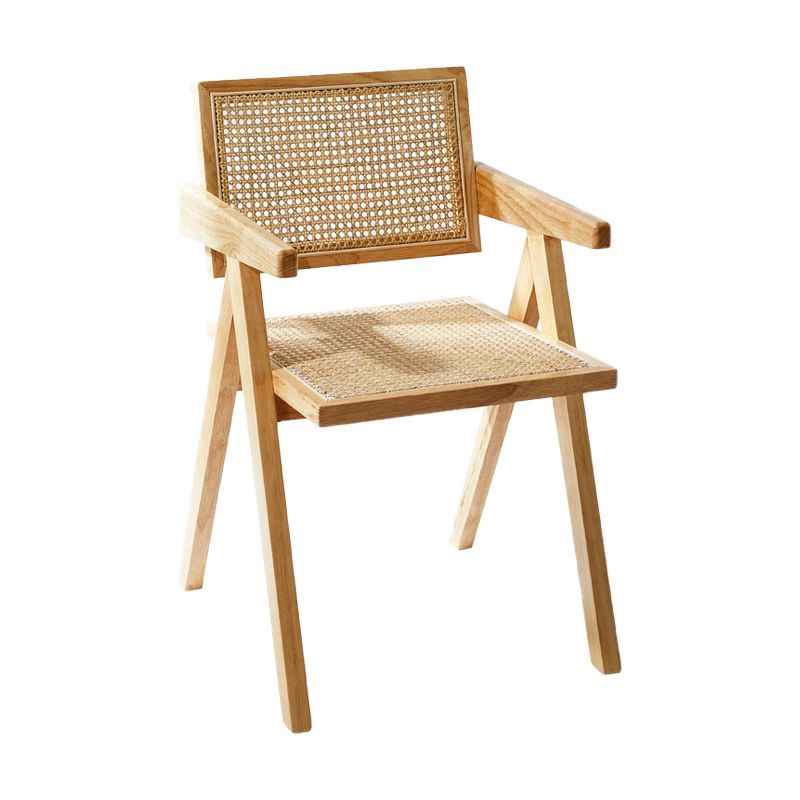 Wooden Dining Side Chairs Modern Indoor-Outdoor Open Back Dining Chair, 20'' Wide Clearhalo ' kitchen&dining_furn' 'Dining Chairs' 'Dining Tables & Seating' 'dining_chair' 'furn' 'furn_dining_chair' 'Furniture' 'furniture_dining_chair' 'Kitchen & Dining Furniture' 'kitchen' 1200x1200_53825d79-355f-4cbe-939b-965032ed07ca