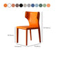 Modern Indoor Dining Room Chair Wingback Upholstered Side Chair