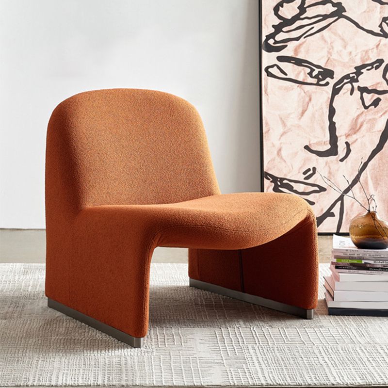 Wool Armless Chair 28.34" High Metal Frame Chair for Living Room Clearhalo 'Accent Chairs' 'accent_chairs' 'Chairs & Seating' 'furn' 'furn_accent_chairs' 'Furniture' 'Living Room Furniture' 1200x1200_53834ca7-45b9-4465-8118-4ddbf7aa20fb