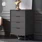 Contemporary Rectangle Accent Chest With3/4 Drawers and Straight Legs Clearhalo 'Cabinets & Chests' 'cabinets_chests' 'furn' 'furn_cabinets_chests' 'Furniture' 'Living Room Furniture' 1200x1200_5383d2d6-e236-4136-8557-90e64ce01adf
