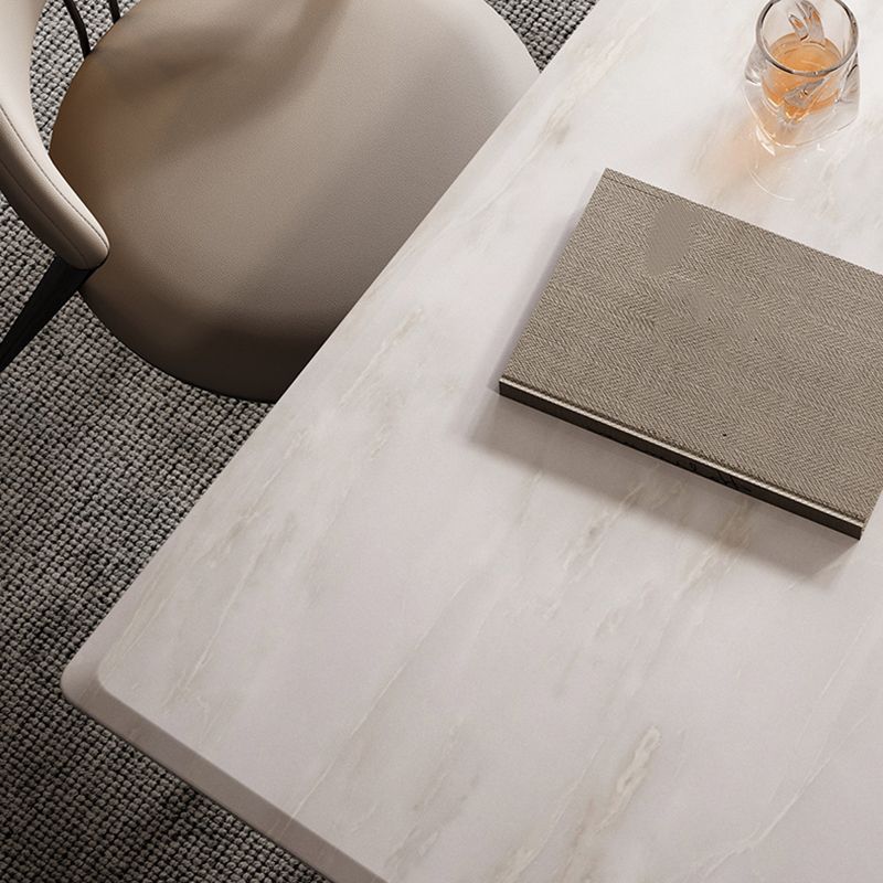 1/5/7 pezzi set da pranzo in pietra bianca moderna per casa