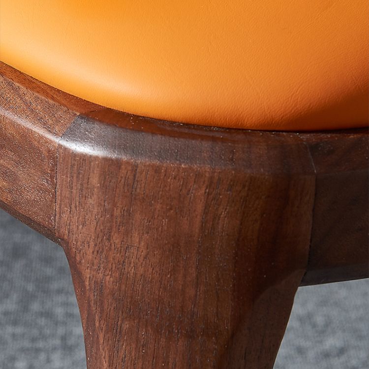 Home Upholstered Dining Side Chairs Armless Chairs with Wood Legs (Set of 2) Clearhalo ' kitchen&dining_furn' 'Dining Chairs' 'Dining Tables & Seating' 'dining_chair' 'furn' 'furn_dining_chair' 'Furniture' 'furniture_dining_chair' 'Kitchen & Dining Furniture' 'kitchen' 1200x1200_53867449-acc3-4d38-bb53-33812068166e