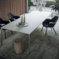 Modern Style Sintered Stone Table 4 Legs Aviation Aluminum Base Rectangle Table for Home Clearhalo ' dining_table' 'Dining Tables & Seating' 'Dining Tables' 'furn' 'furn_dining_table' 'Furniture' 'furniture_dining_table' 'Kitchen & Dining Furniture' 'kitchen&dining_furn' 'kitchen' 'kitchen_dining_table' 1200x1200_538810c5-8d25-4302-af6f-d6fdb933ddbe