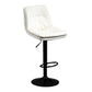 Modern Leather Bar Stool Swivel Bucket Adjustable Height Full Back Counter Stool Clearhalo 'Bar Furniture' 'Bar Stools' 'bar_stools' 'furn' 'furn_bar_stools' 'furniture_bar_stools' 'Kitchen & Dining Furniture' 'kitchen&dining_furn' 'kitchen' 'kitchen_furn' Furniture' 1200x1200_538845a0-33fa-4967-a3a2-a158780ce753