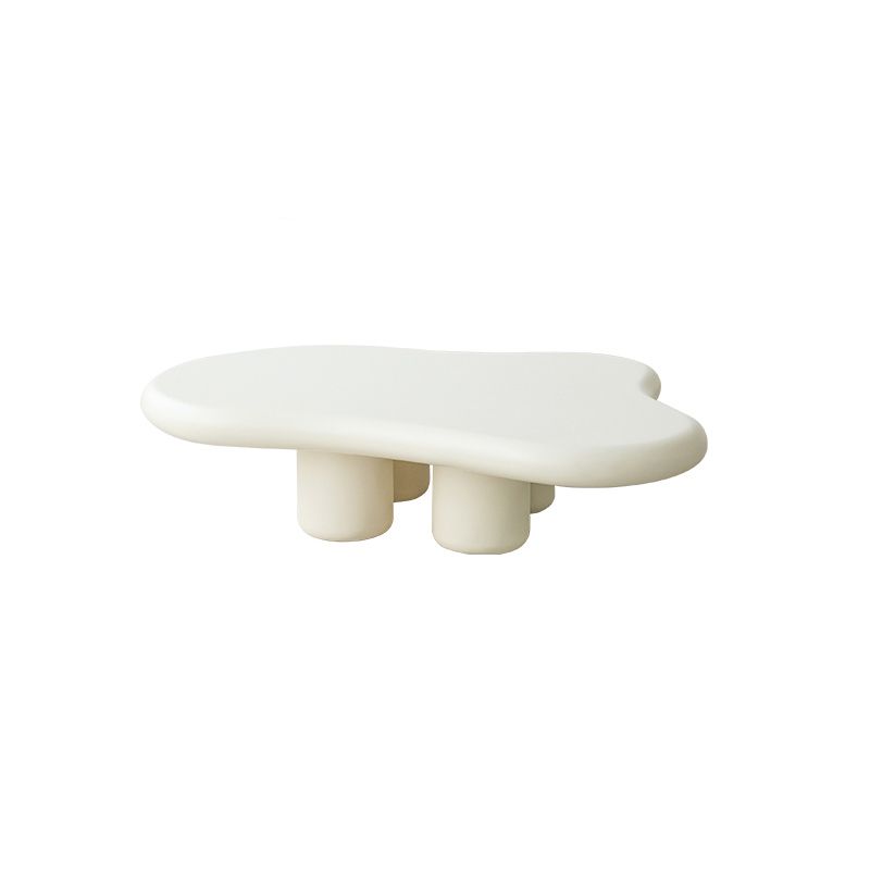 Scandinavian 4 Legs Coffee Table Solid Wood Geometric Cocktail Table Clearhalo 'Coffee & Accent Tables' 'Coffee Tables' 'coffee_tables' 'furn' 'furn_coffee_tables' 'Furniture' 'Living Room Furniture' 1200x1200_53890dc7-c756-49e4-b2fd-0a73fcb9576a