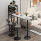Modern 1/3 Pieces Bar Table Set Stone Counter Table with Rotatable Stools for Living Room Clearhalo 'Bar Furniture' 'furn' 'furn_home_bar_bar_sets' 'Furniture' 'Home Bars & Bar Sets' 'home_bar_bar_sets' 'Kitchen & Dining Furniture' 1200x1200_5389eb27-5c0c-42af-a48b-b4c2a9ce2736