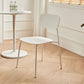 Contemporary Style Dining Chair Dining Armless Stackable Side Chair with Metal Legs Clearhalo ' kitchen&dining_furn' 'Dining Chairs' 'Dining Tables & Seating' 'dining_chair' 'furn' 'furn_dining_chair' 'Furniture' 'furniture_dining_chair' 'Kitchen & Dining Furniture' 'kitchen' 1200x1200_538d40ff-1381-40f0-af83-f5843e2141d9