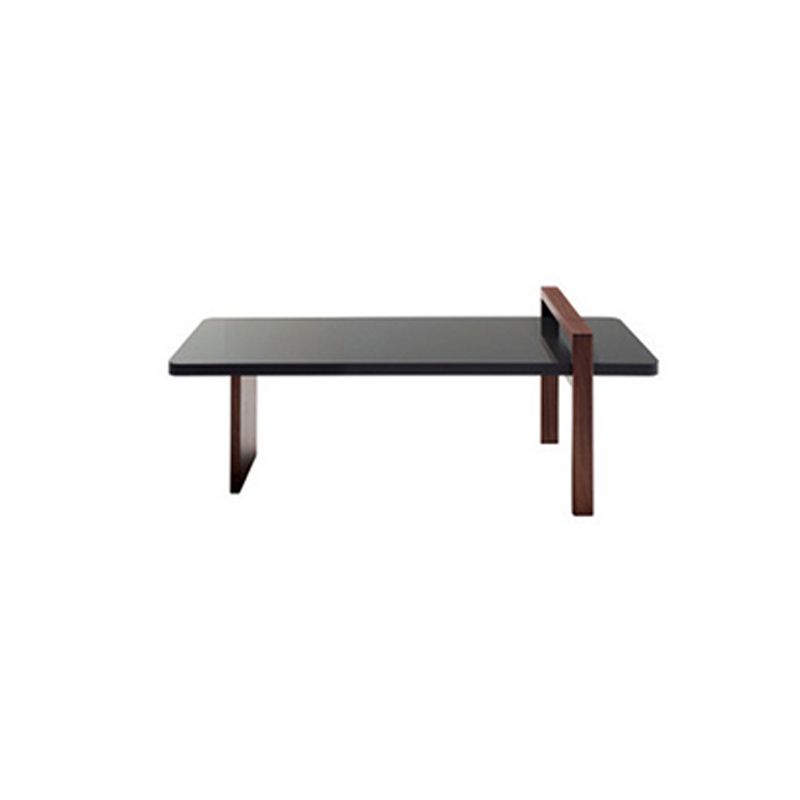 Contemporary Coffee Cocktail Table  Solid Wood Coffee  End Table