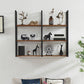 Wall Mounted Industrial Bookshelf Iron Frame Pine Wood Bookshelf for Bedroom Clearhalo 'Bookcases' 'furn' 'furn_bookcases' 'Furniture' 'furniture_bookcases' 'Office Furniture' 1200x1200_53947176-f50c-4f8a-a447-f8738d4a3548