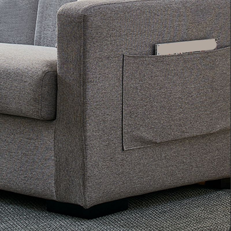 Braccio quadrato contemporaneo scarsamente accumulato con posti a sedere in cotone