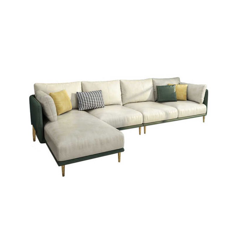 66 "divano sezionale sezionale glam a livello L sezionali resistenti alle macchie a L