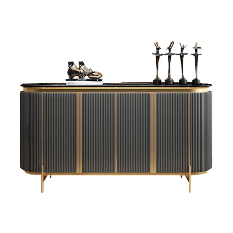 Porta contemporanea in pietra contemporanea armadio per la sala da pranzo sideboard