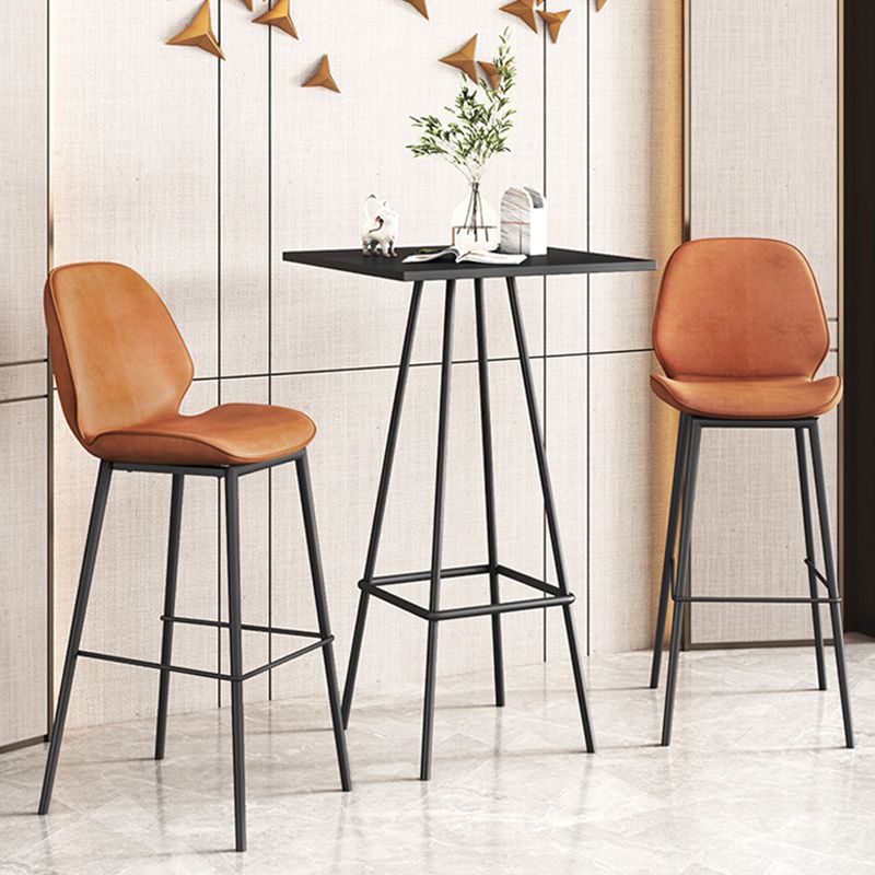Industrial Bucket Counter & Bar Stool Footrest Metal Indoor Counter Chair Clearhalo 'Bar Furniture' 'Bar Stools' 'bar_stools' 'furn' 'furn_bar_stools' 'Furniture' 'Kitchen & Dining Furniture' 1200x1200_539e09b6-af50-4a92-8195-bd98962f629a