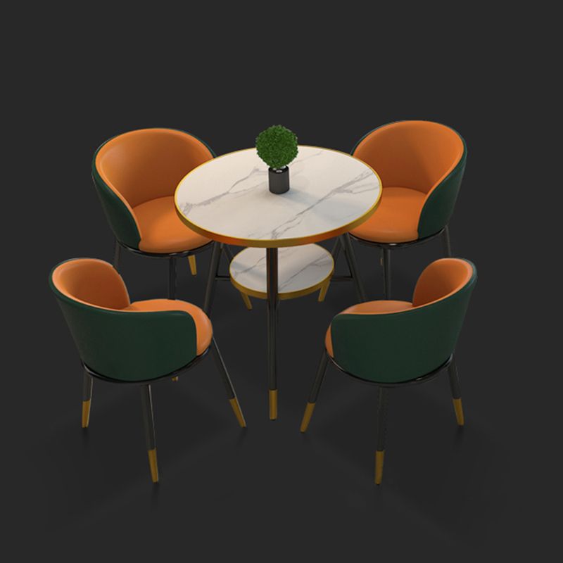 Traditional Luxury Round Dining Table Tripod Base Table for Dining Room Clearhalo ' dining_table' 'Dining Tables & Seating' 'Dining Tables' 'furn' 'furn_dining_table' 'Furniture' 'furniture_dining_table' 'Kitchen & Dining Furniture' 'kitchen&dining_furn' 'kitchen' 'kitchen_dining_table' 1200x1200_539e1671-9d4b-403c-b074-c5596c109337