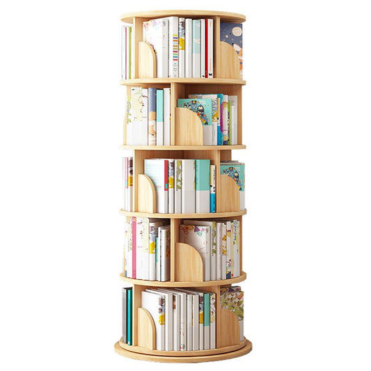 Wood Geometric Bookcase Contemporary Closed Back Book Shelf for Home Office Clearhalo 'Bookcases' 'furn' 'furn_bookcases' 'Furniture' 'furniture_bookcases' 'Office Furniture' 1200x1200_539ea521-db73-4cd6-83da-6ece56215b33