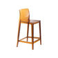 Contemporary Acrylic Low Back Armless Bar Stools with Footrest