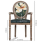Farmhouse Dining Arm Chair King Louis Back Side Chair with Wood Legs for Home Use Clearhalo ' kitchen&dining_furn' 'Dining Chairs' 'Dining Tables & Seating' 'dining_chair' 'furn' 'furn_dining_chair' 'Furniture' 'furniture_dining_chair' 'Kitchen & Dining Furniture' 'kitchen' 1200x1200_53ab44bc-ab72-42eb-a14f-41b52d0c61bc