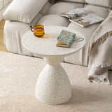 Metal Pedestal Coffee Table Contemporary White Coffee Cocktail Table Clearhalo 'Coffee & Accent Tables' 'Coffee Tables' 'coffee_tables' 'furn' 'furn_coffee_tables' 'Furniture' 'Living Room Furniture' 1200x1200_53af8759-d586-4860-b621-8c46913febf1