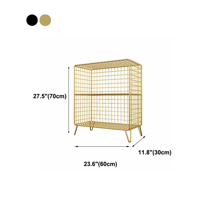 現代スタイルの本棚メタル閉鎖された本棚のホームオフィス