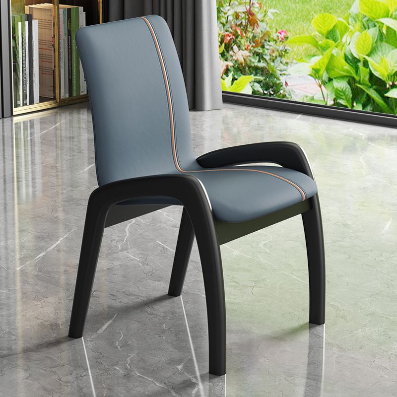 Modern Wood Dining Armless Chair Upholstered Side Chairs for Restaurant (Set of 2) Clearhalo ' kitchen&dining_furn' 'Dining Chairs' 'Dining Tables & Seating' 'dining_chair' 'furn' 'furn_dining_chair' 'Furniture' 'furniture_dining_chair' 'Kitchen & Dining Furniture' 'kitchen' 1200x1200_53b1e111-4edc-4465-a536-062a2eedf17c