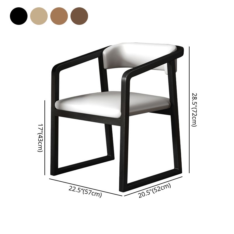 Traditional Style Ash Chairs Open Back Arm Kitchen Single Dining Chair Clearhalo ' kitchen&dining_furn' 'Dining Chairs' 'Dining Tables & Seating' 'dining_chair' 'furn' 'furn_dining_chair' 'Furniture' 'furniture_dining_chair' 'Kitchen & Dining Furniture' 'kitchen' 1200x1200_53b354af-a180-44c8-bfa5-801fdb514979