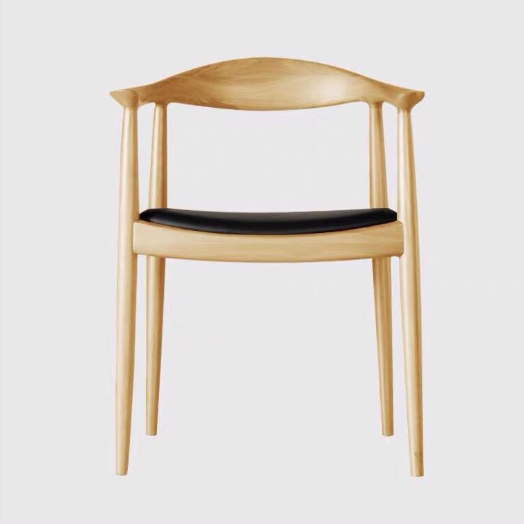 Modern Dining Chair 24'' Wide Open Side Chair with 4 Wood Legs for Home Use Clearhalo ' kitchen&dining_furn' 'Dining Chairs' 'Dining Tables & Seating' 'dining_chair' 'furn' 'furn_dining_chair' 'Furniture' 'furniture_dining_chair' 'Kitchen & Dining Furniture' 'kitchen' 1200x1200_53b3a4f4-f0df-41ef-bc6f-4baaa01ae207