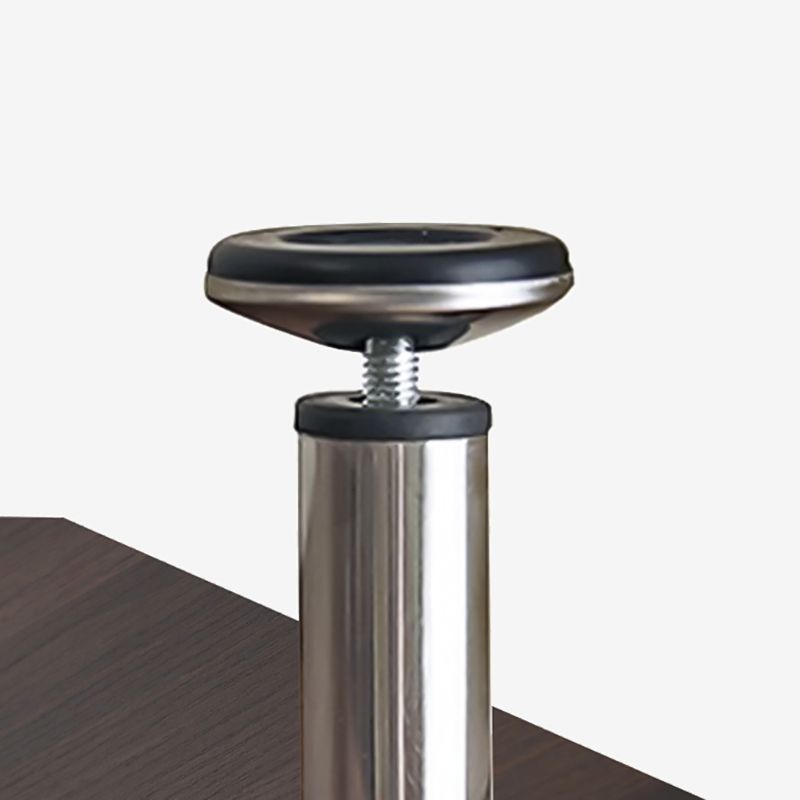 11.81" Wide Engineered Wood Geometric Bookcase Contemporary Metal and Wood Bookcase Clearhalo 'Bookcases' 'furn' 'furn_bookcases' 'Furniture' 'Office Furniture' 1200x1200_53b46e15-88b3-4820-bbbb-4c5b6b77ae45