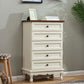Classic Glam Wood Dresser slaapkamer Lingerie -kist met lade