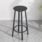 Modern Counter Round Bar Stool Armless Iron Bar Stool with Footrest and Swivel Clearhalo 'Bar Furniture' 'Bar Stools' 'bar_stools' 'furn' 'furn_bar_stools' 'furniture_bar_stools' 'Kitchen & Dining Furniture' 'kitchen&dining_furn' 'kitchen' 'kitchen_furn' Furniture' 1200x1200_53b82670-0bcc-4b06-a113-686e760a370a